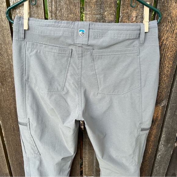 Kuhl Wm’s Horizn Skinny Pants Sz 8 Short In Gray Slate - Picture 10 of 15